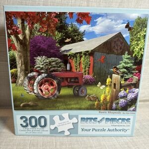 500 PC LG FORMAT Bits & Pieces Puzzle--RUSTIC RHAPSODY--‎